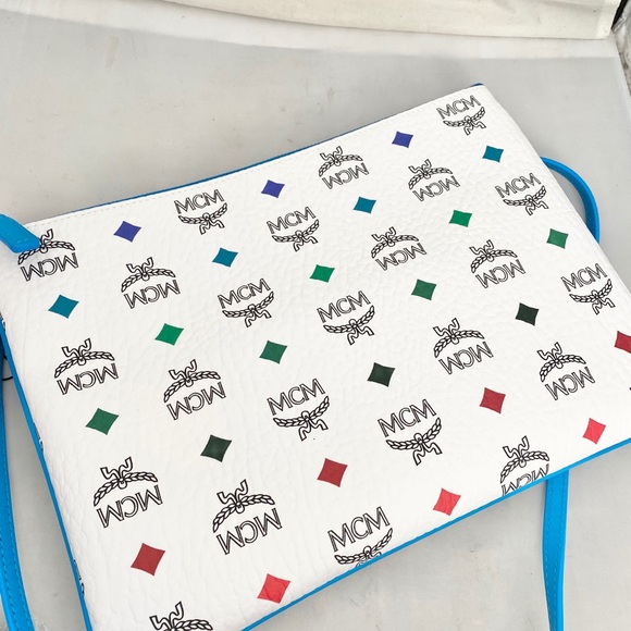 MCM Skyoptic Spectrum Diamond Visetos Crossbody - Picture 8 of 10